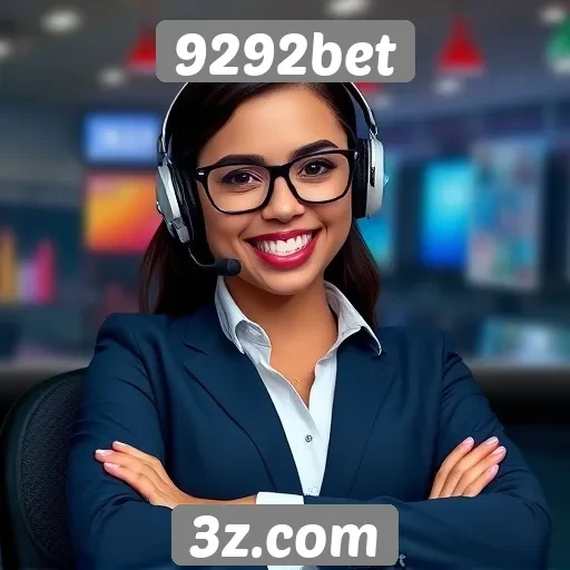 Suporte ao cliente no site 9292bet